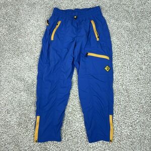 Outdoor Afro X REI Coop Pants Womens 14 Blue Hiking Zip Nylon Stretch Trail Gorp